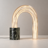 Lucero Marble Raindrop Table Lamp