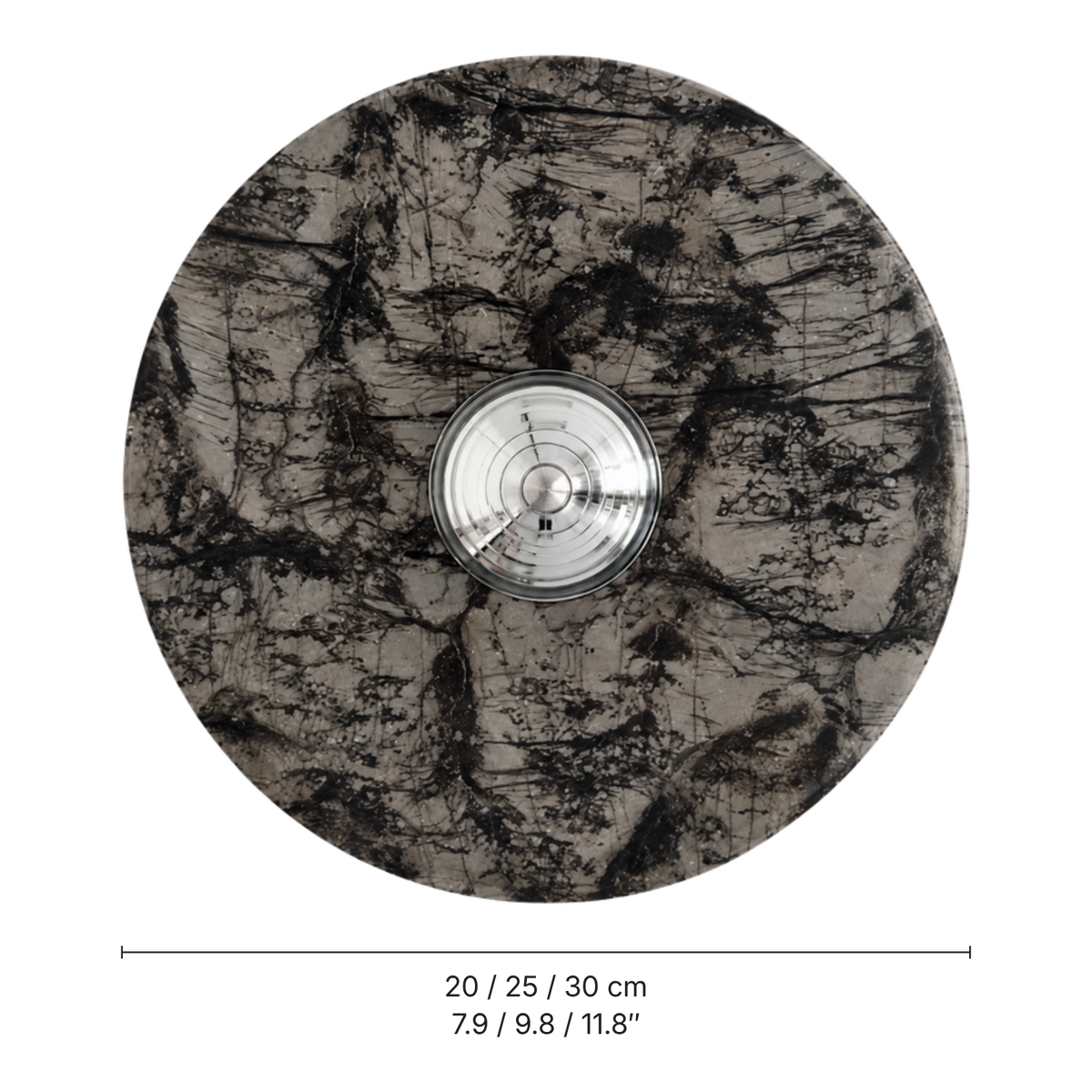 Ilva Marble Disc Wall Light, dimensions
