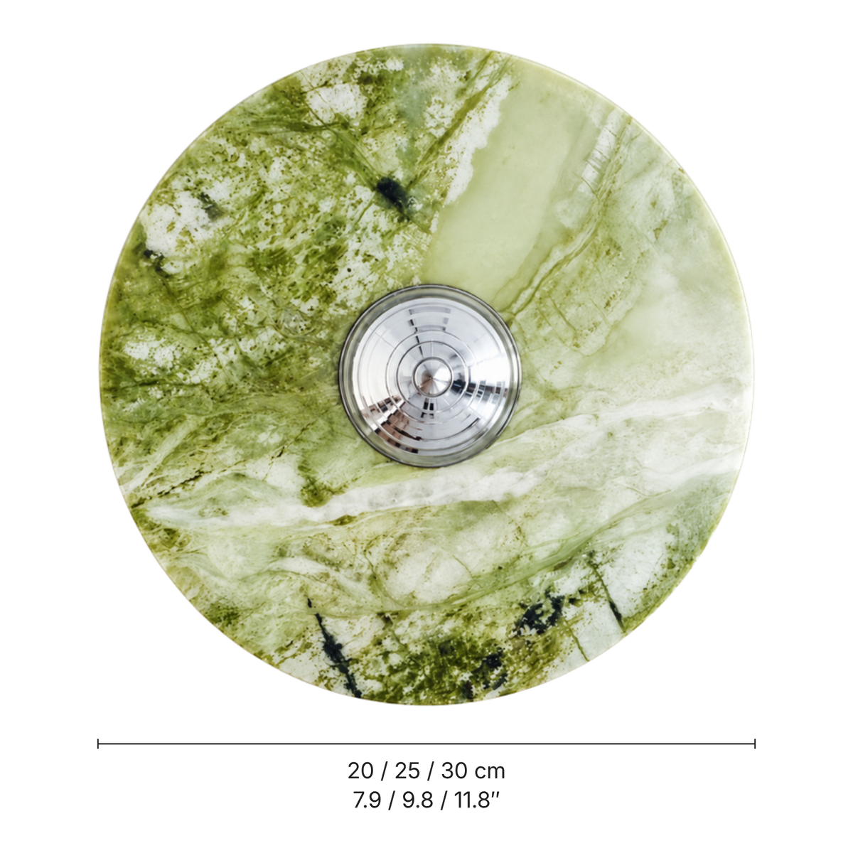 Giada Marble Disc Wall Light, dimensions