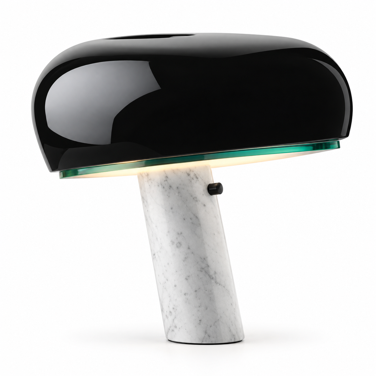 Cupola White Marble Table Lamp, product photo