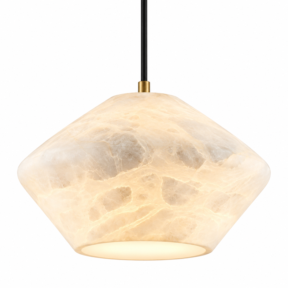 Stella Alabaster Cone Pendant Light