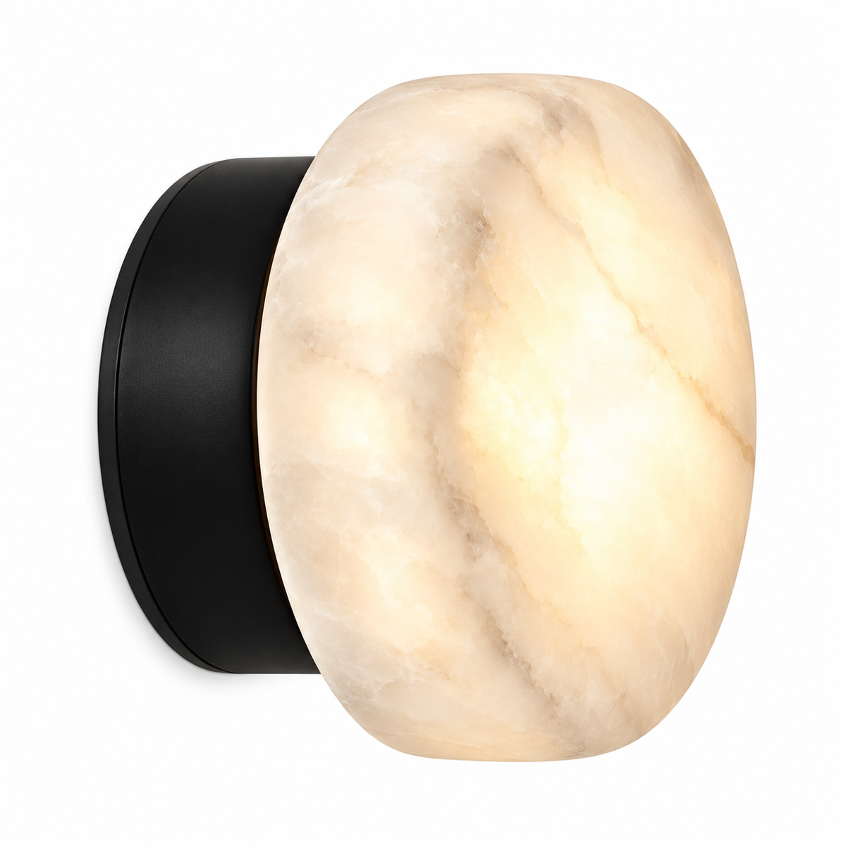 Olmo Alabaster Pebble Wall Light, product photo