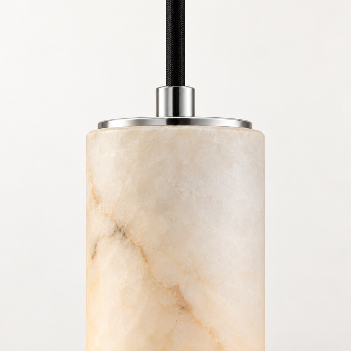 Candela Alabaster Tube Pendant Light
