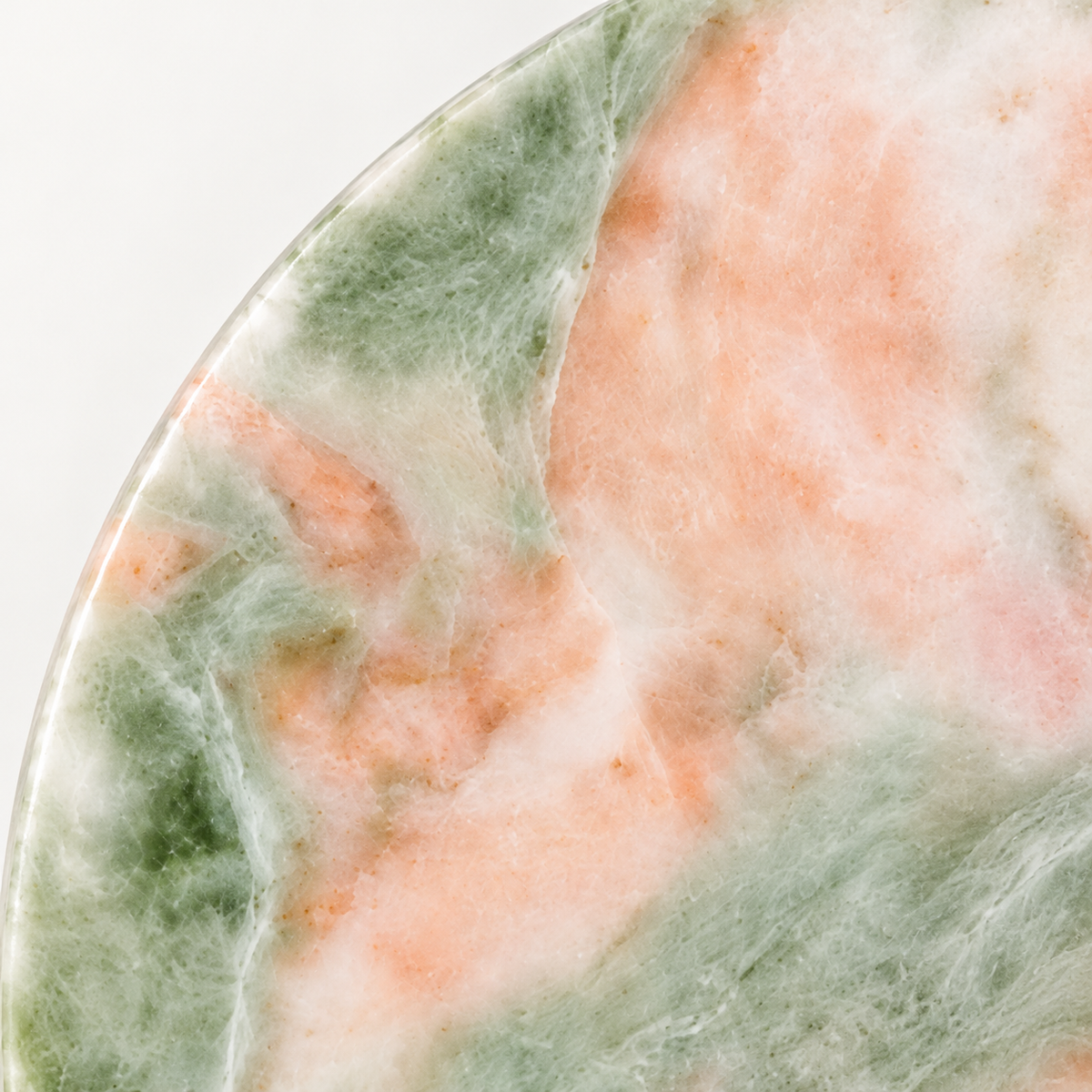 Fiora Marble Disc Wall Light, studio photo