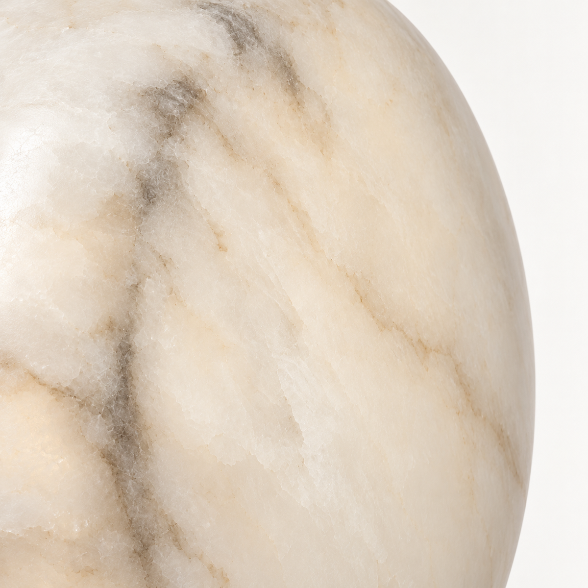 Olmo Alabaster Pebble Wall Light, studio photo