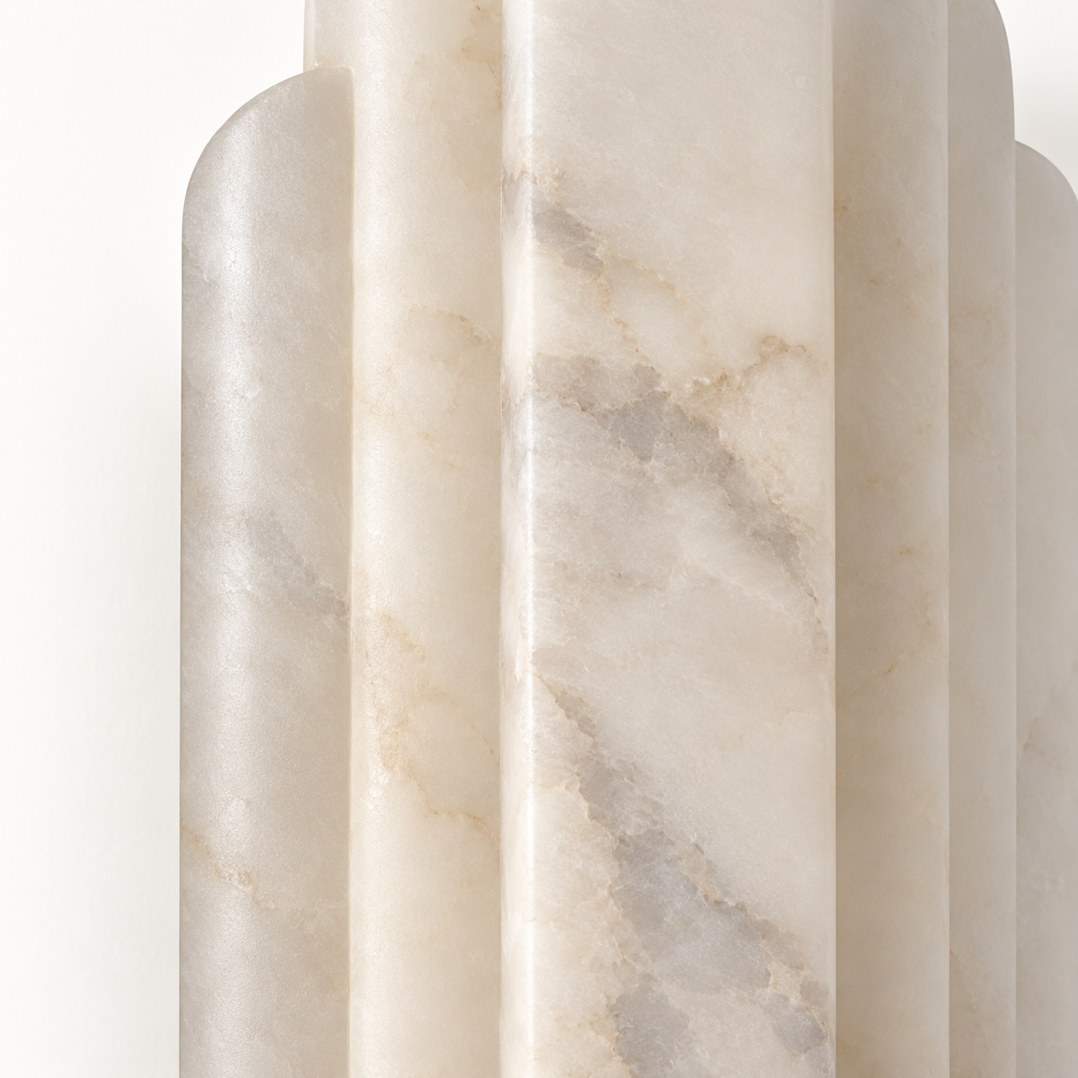 Ravello Alabaster Panel Wall Light, studio photo