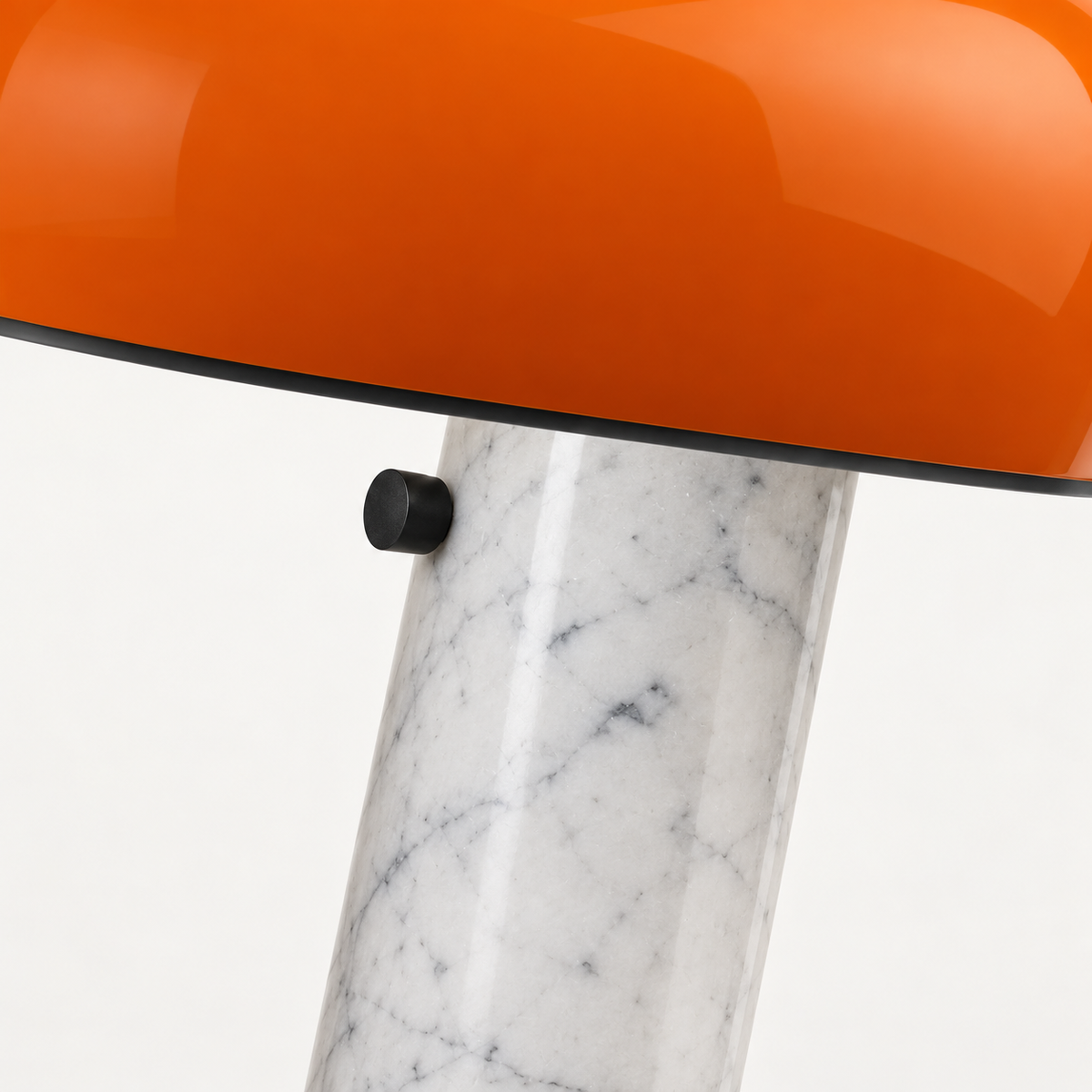 Cupola White Marble Table Lamp